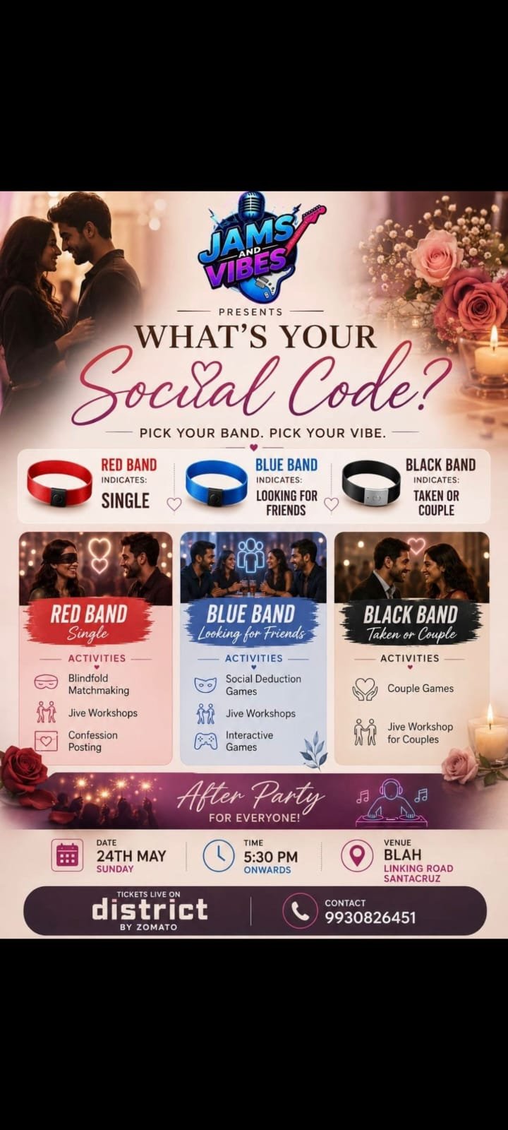 Jams & Vibes Poster